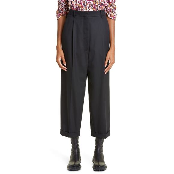Munthe Akel Ankle Pants Black - 8 - Picture 1 of 4